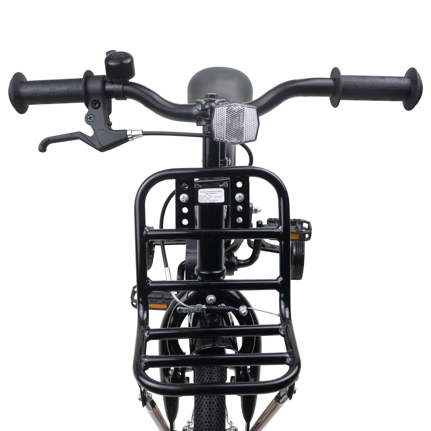 Kids Bike 12 Inches for 2-4 Years Old Orange Black