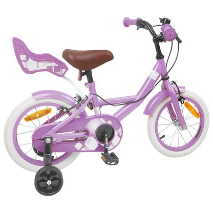 Kids Bike 16 Inches for 4-6 Years Old Purple