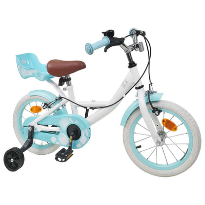 Kids Bike 12 Inches for 2-4 Years Old White