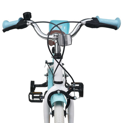 Kids Bike 16 Inches for 4-6 Years Old White
