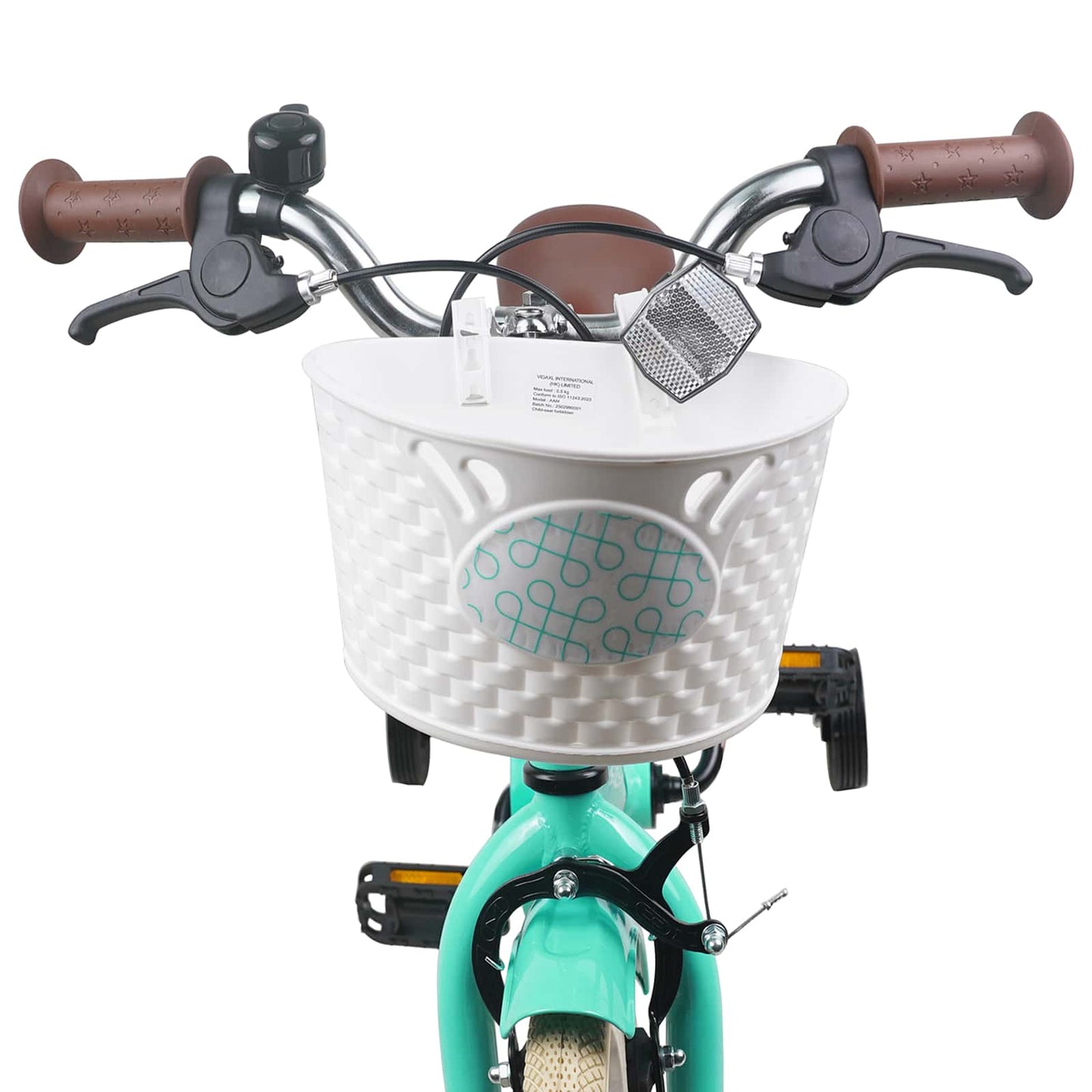 Kids Bike 16 Inches for 4-6 Years Old Sea Green