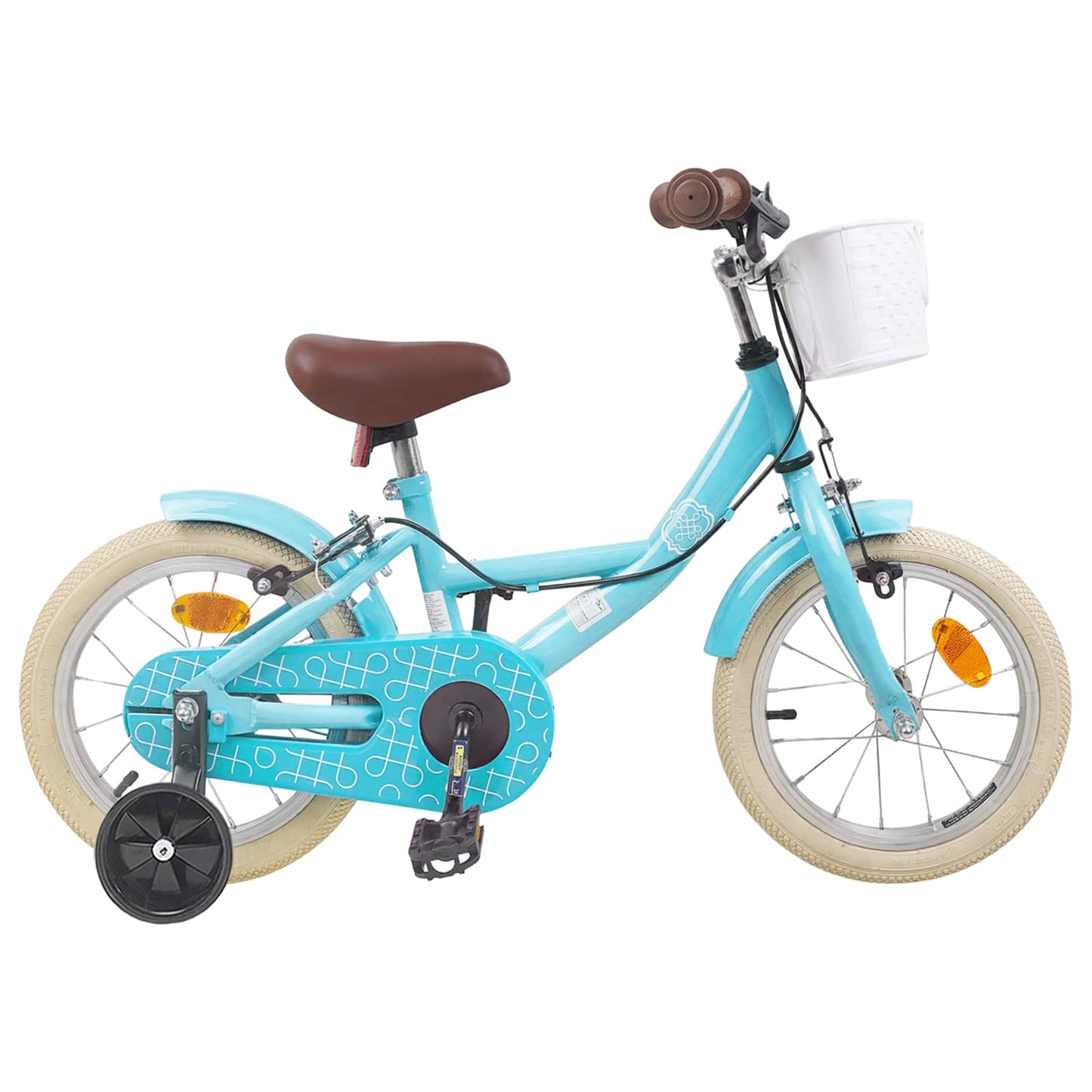 Kids Bike 12 Inches for 2-4 Years Old Light Blue