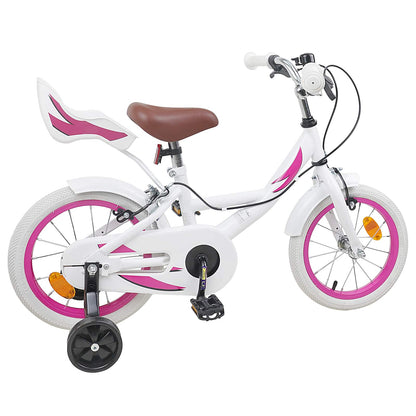 Kids Bike 16 Inches for 4-6 Years Old White