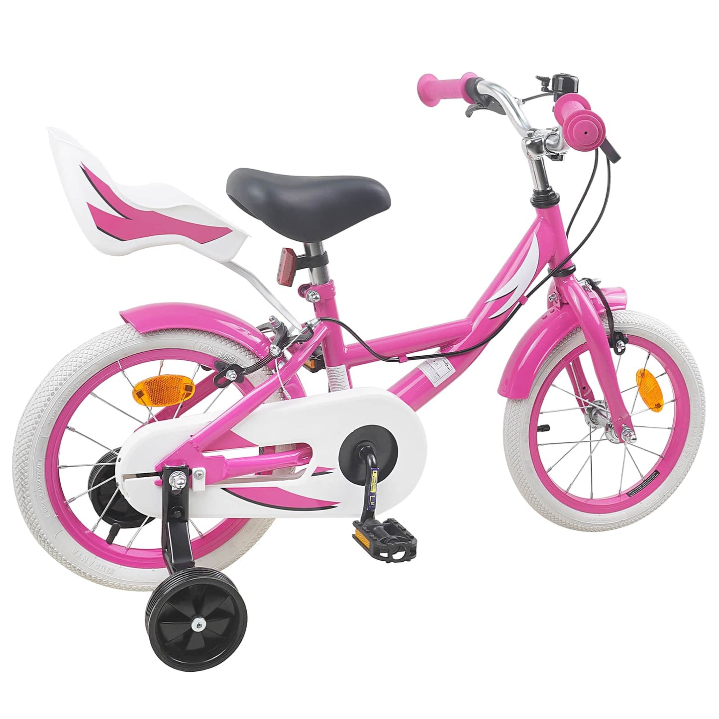 Kids Bike 14 Inches for 3-5 Years Old Pink