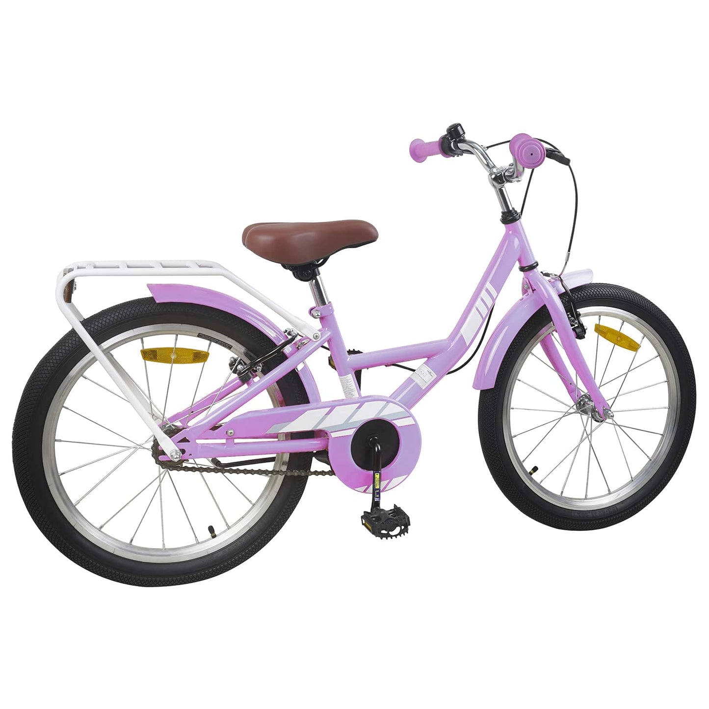 Kids Bike 18 Inches for 5-7 Years Old Purple