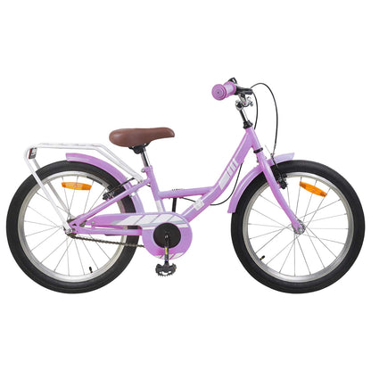 Kids Bike 20 Inches for 6-11 Years Old Purple