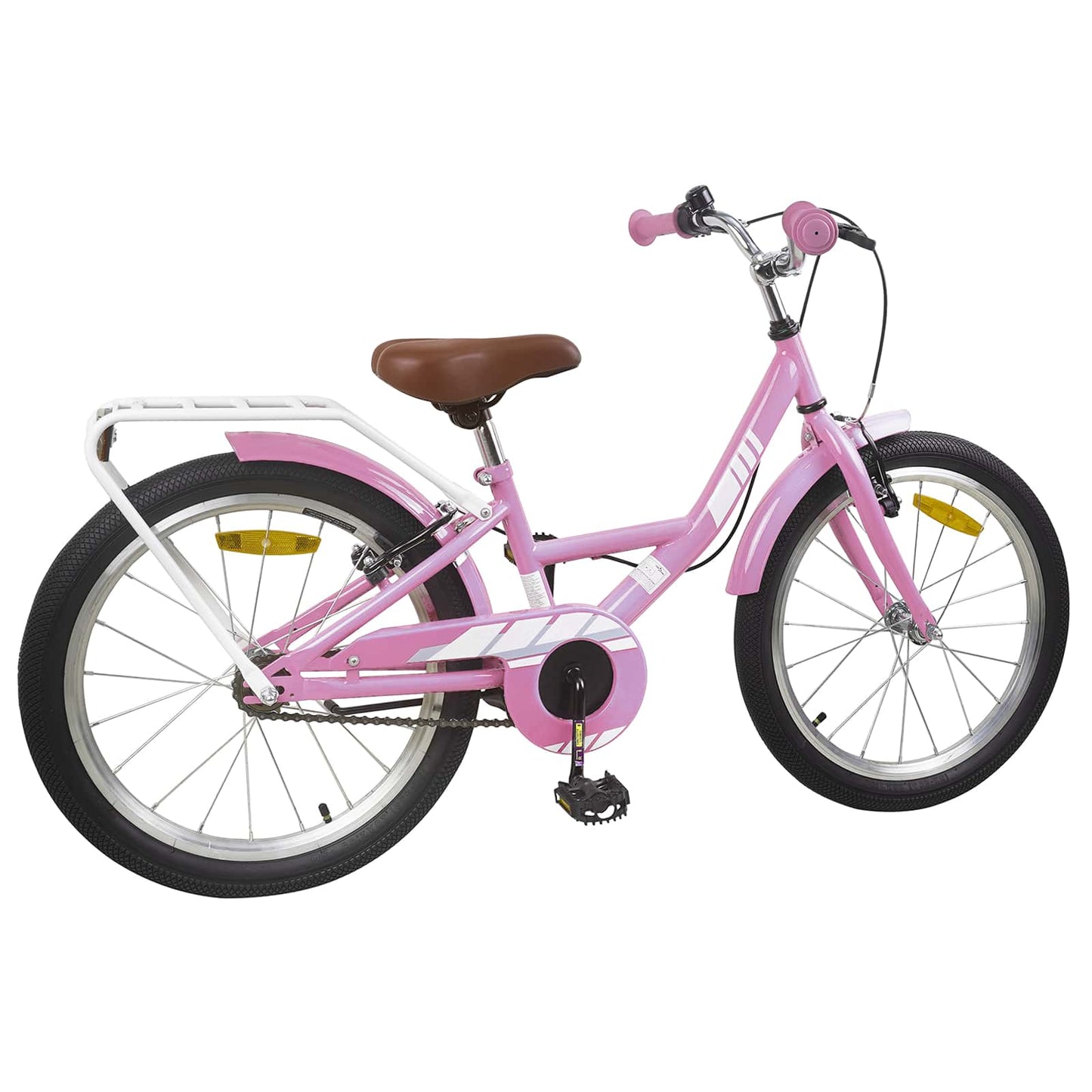 Kids Bike 20 Inches for 6-11 Years Old Light Pink