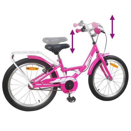 Kids Bike 18 Inches for 5-7 Years Old Pink