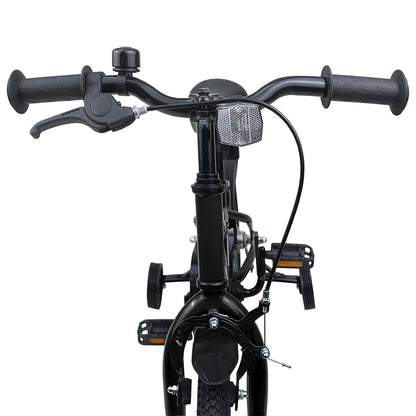 Kids Bike 12 Inches for 2-4 Years Old Black