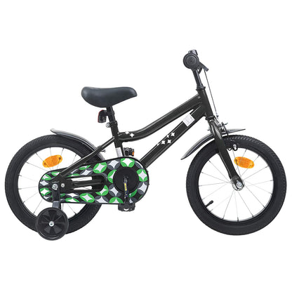 Kids Bike 16 Inches for 4-6 Years Old Black