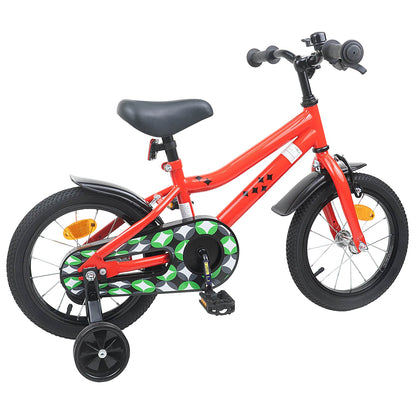 Kids Bike 12 Inches for 2-4 Years Old Red