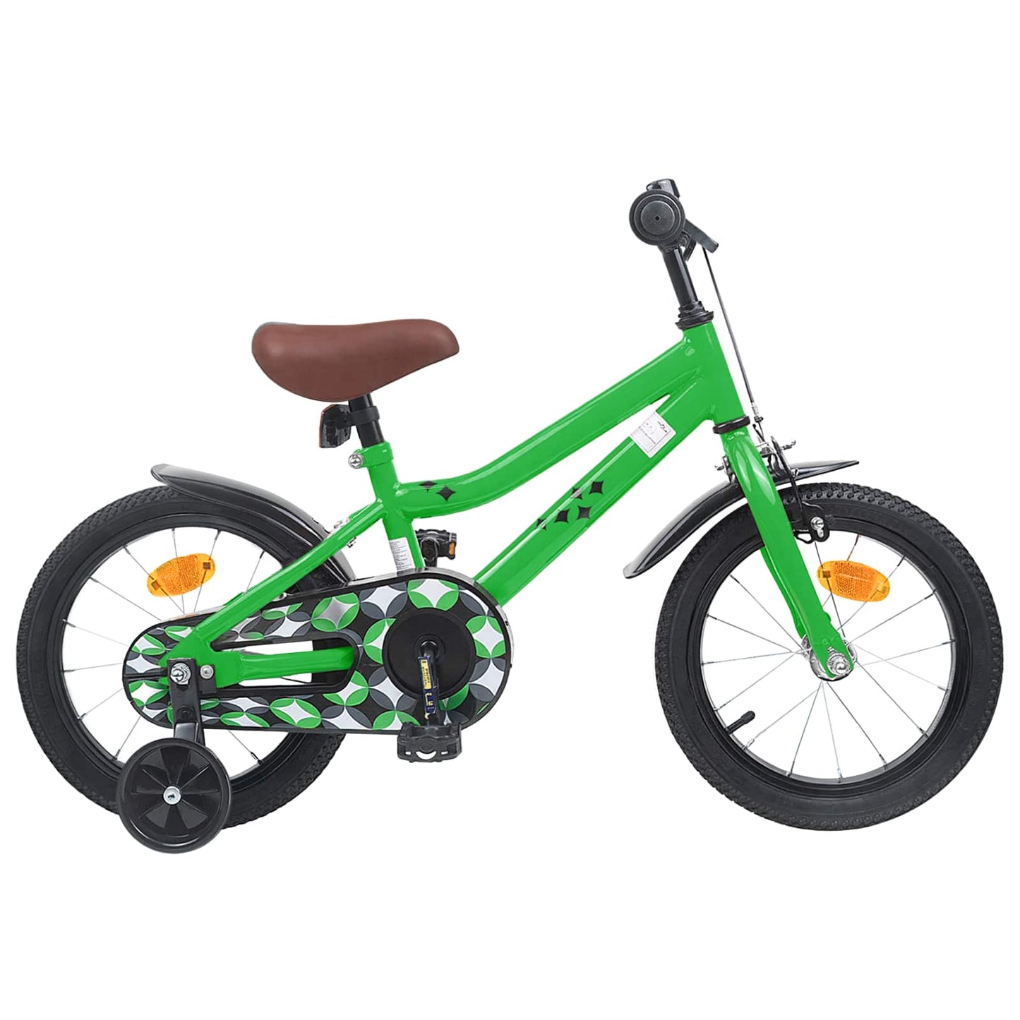 Kids Bike 12 Inches for 2-4 Years Old Green