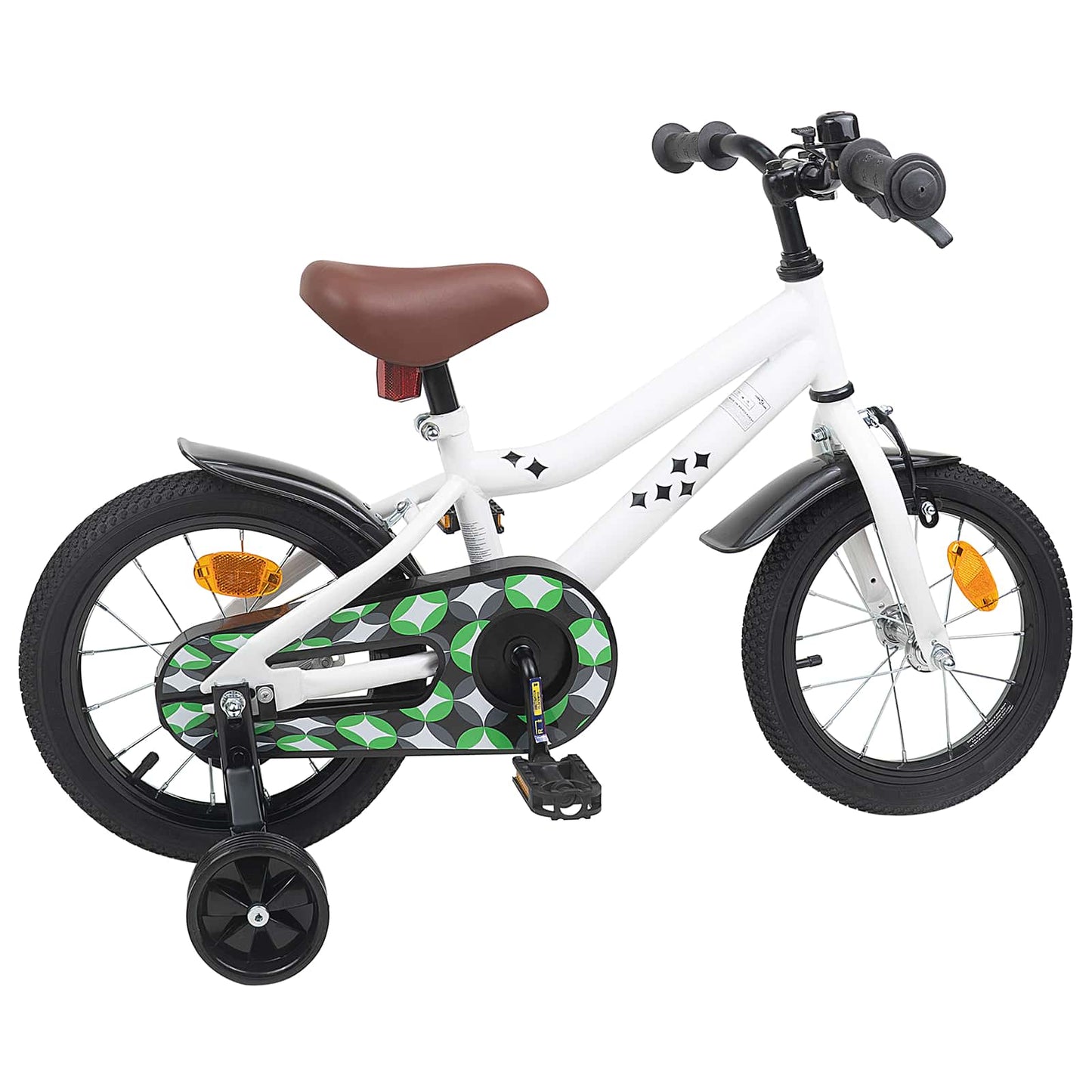 Kids Bike 14 Inches for 3-5 Years Old White