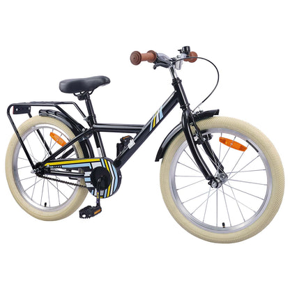 Kids Bike 18 Inches for 5-7 Years Old Black