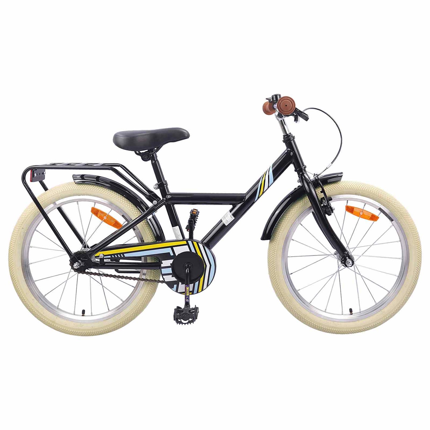 Kids Bike 18 Inches for 5-7 Years Old Black
