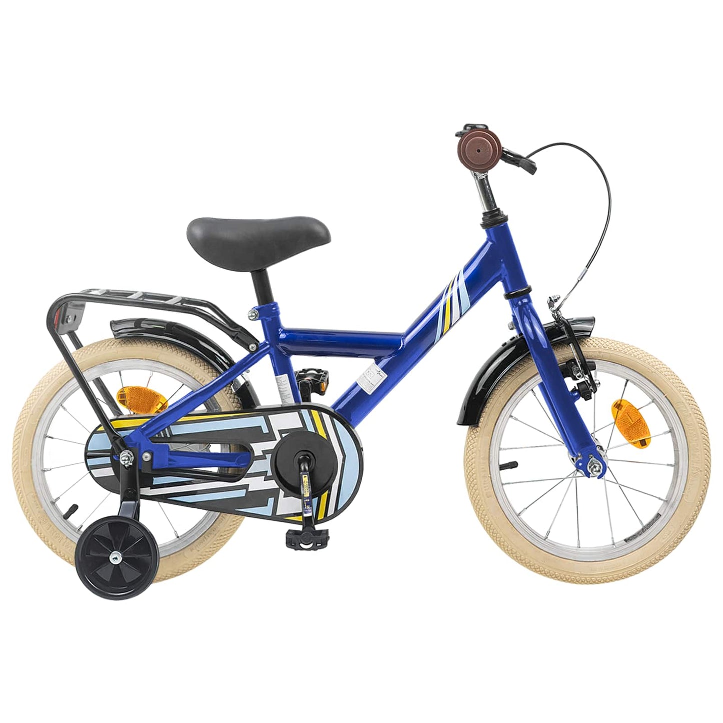 Kids Bike 14 Inches for 3-5 Years Old Dark Blue