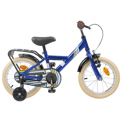 Kids Bike 16 Inches for 4-6 Years Old Dark Blue