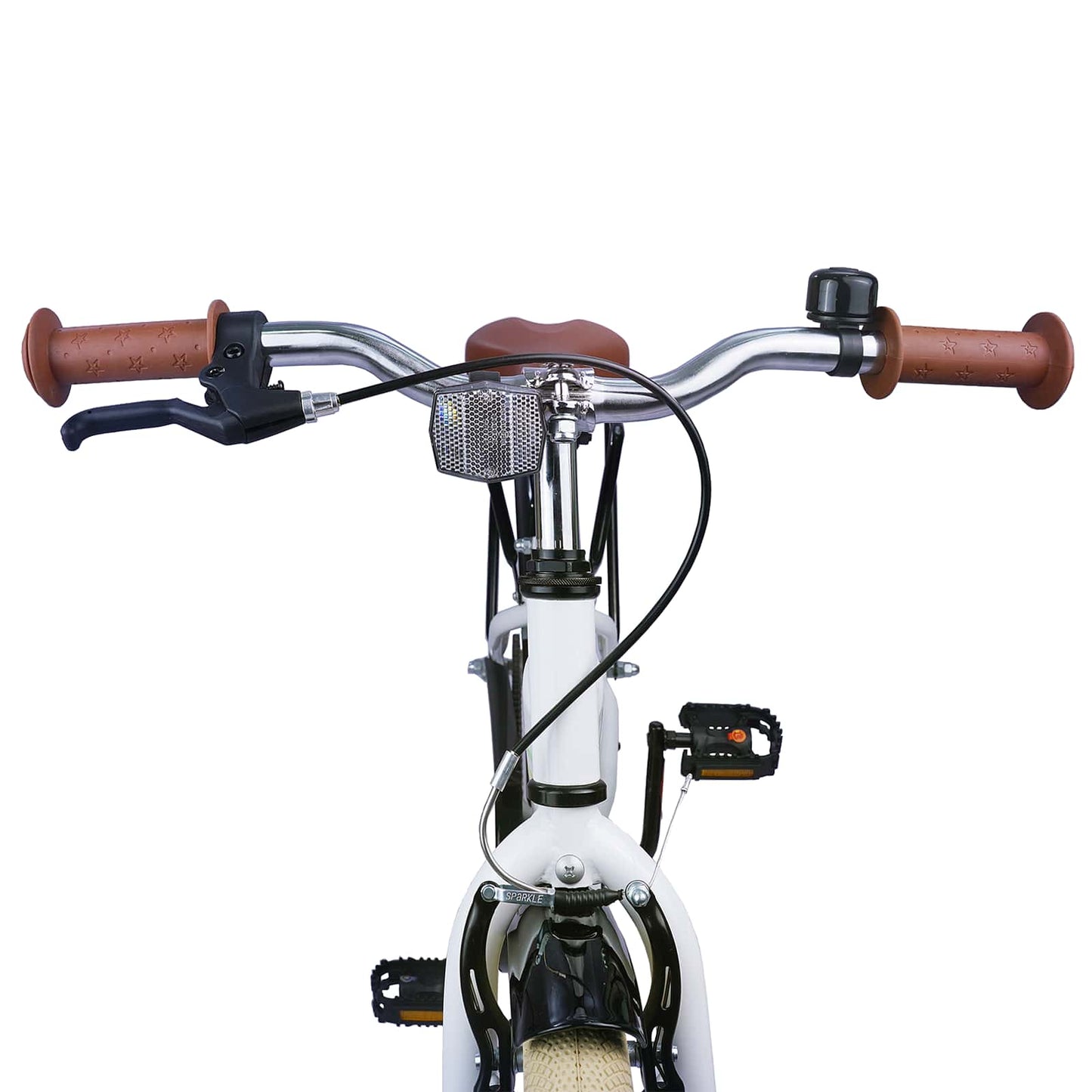 Kids Bike 18 Inches for 5-7 Years Old White