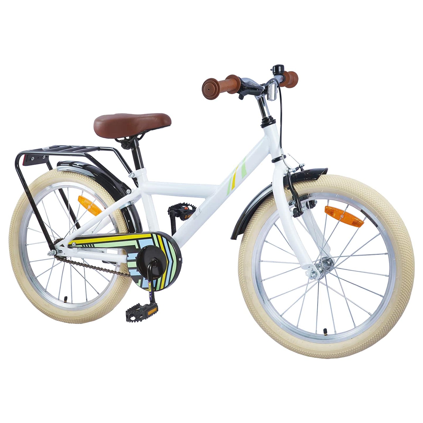 Kids Bike 20 Inches for 6-11 Years Old White
