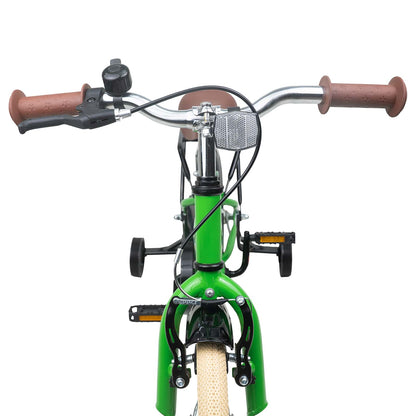 Kids Bike 16 Inches for 4-6 Years Old Green