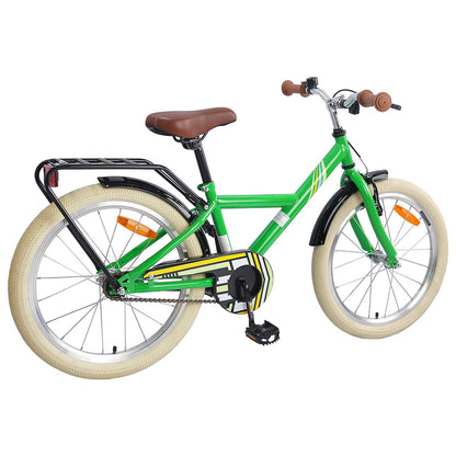 Kids Bike 20 Inches for 6-11 Years Old Green