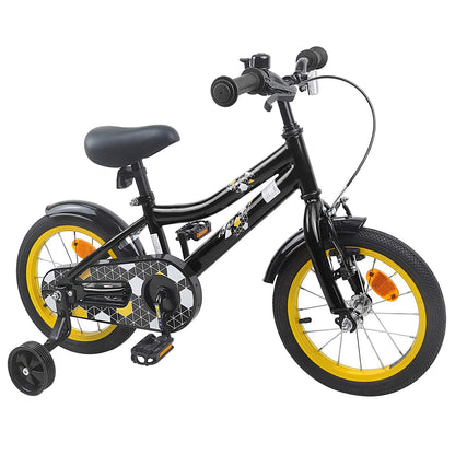 Kids Bike 16 Inches for 4-6 Years Old Black