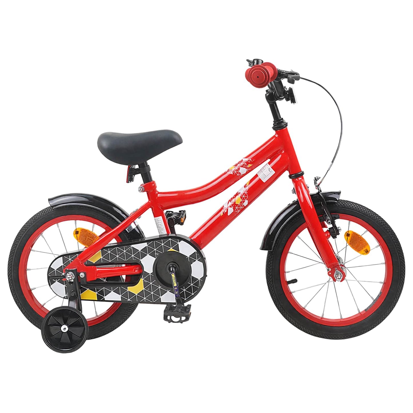 Kids Bike 14 Inches for 3-5 Years Old Red