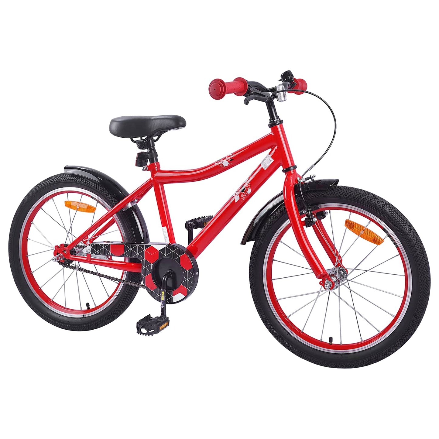 Kids Bike 18 Inches for 5-7 Years Old Red