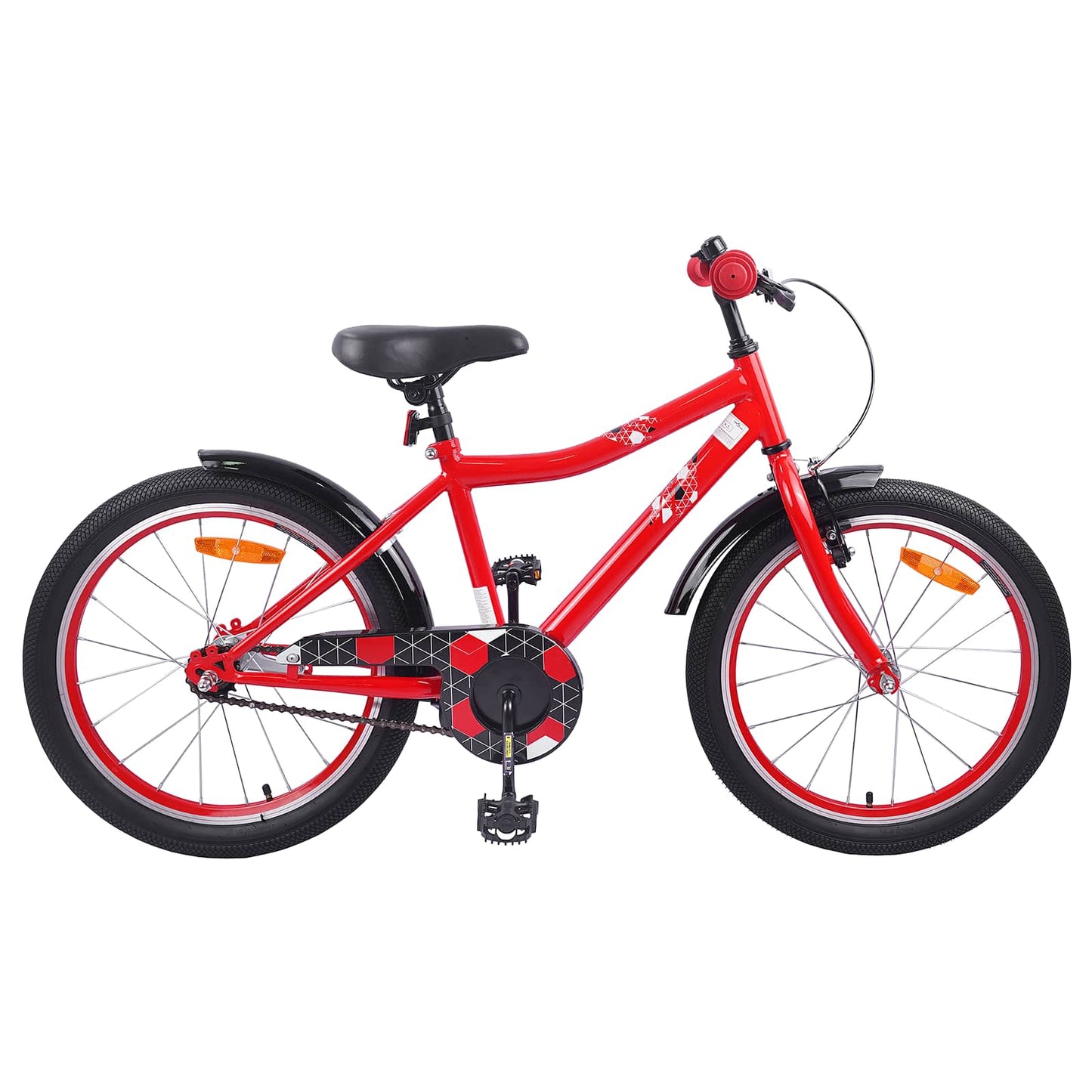 Kids Bike 18 Inches for 5-7 Years Old Red