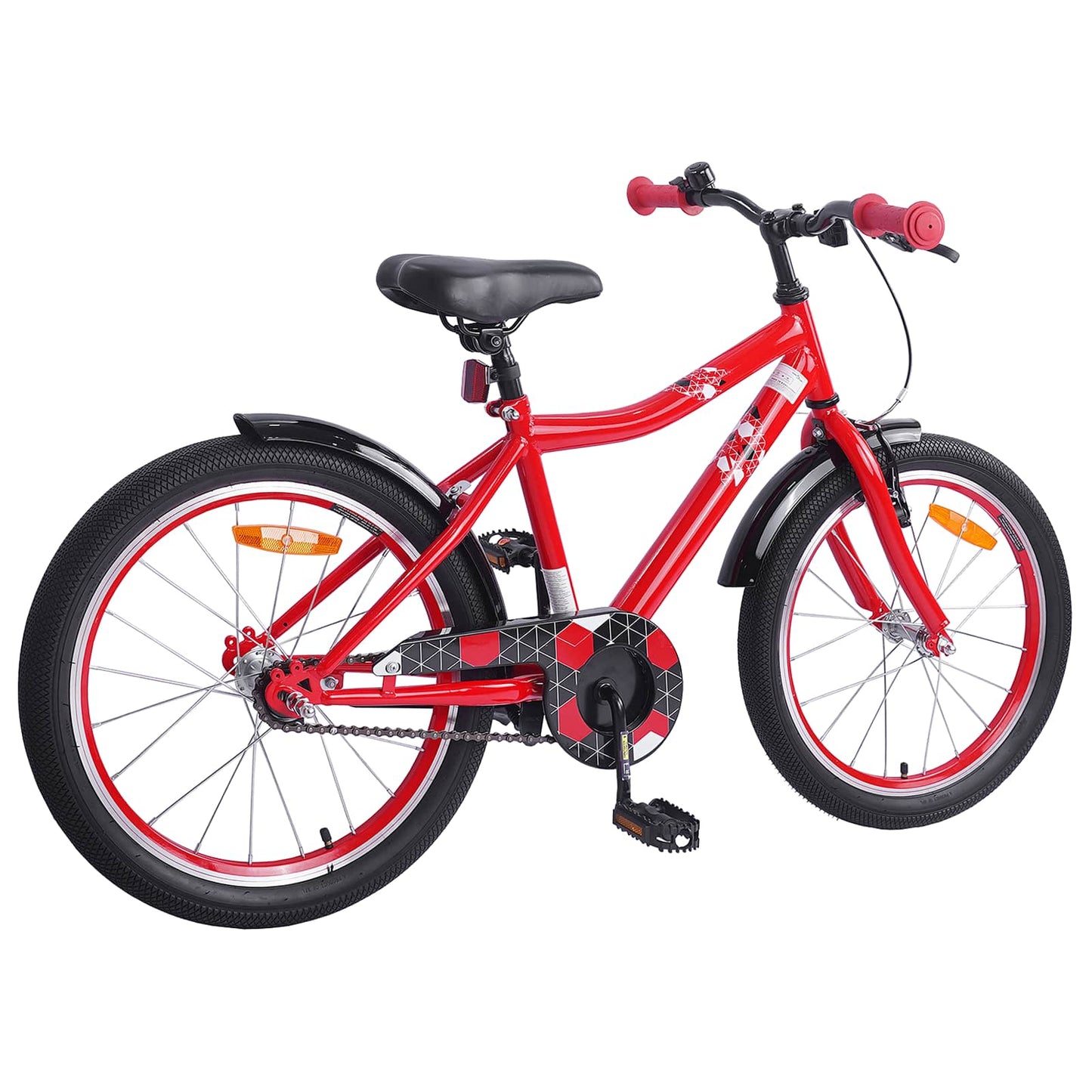 Kids Bike 20 Inches for 6-11 Years Old Red