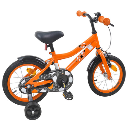 Kids Bike 12 Inches for 2-4 Years Old Orange