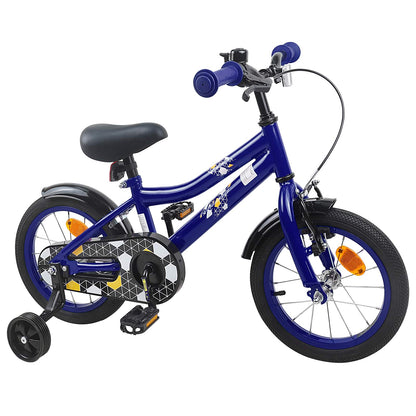 Kids Bike 14 Inches for 3-5 Years Old Dark Blue