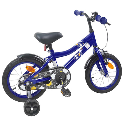 Kids Bike 14 Inches for 3-5 Years Old Dark Blue
