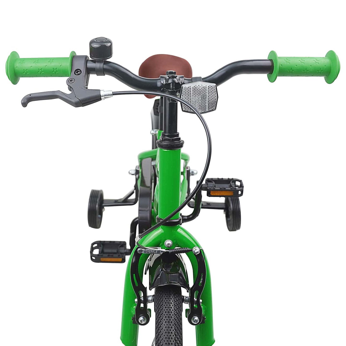 Kids Bike 14 Inches for 3-5 Years Old Green