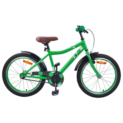 Kids Bike 18 Inches for 5-7 Years Old Green