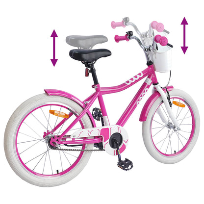 Kids Bike 18 Inches for 5-7 Years Old Pink