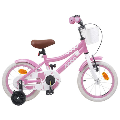 Kids Bike 16 Inches for 4-6 Years Old Light Pink
