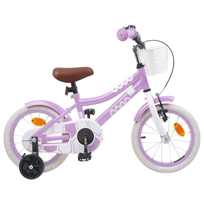 Kids Bike 12 Inches for 2-4 Years Old Purple