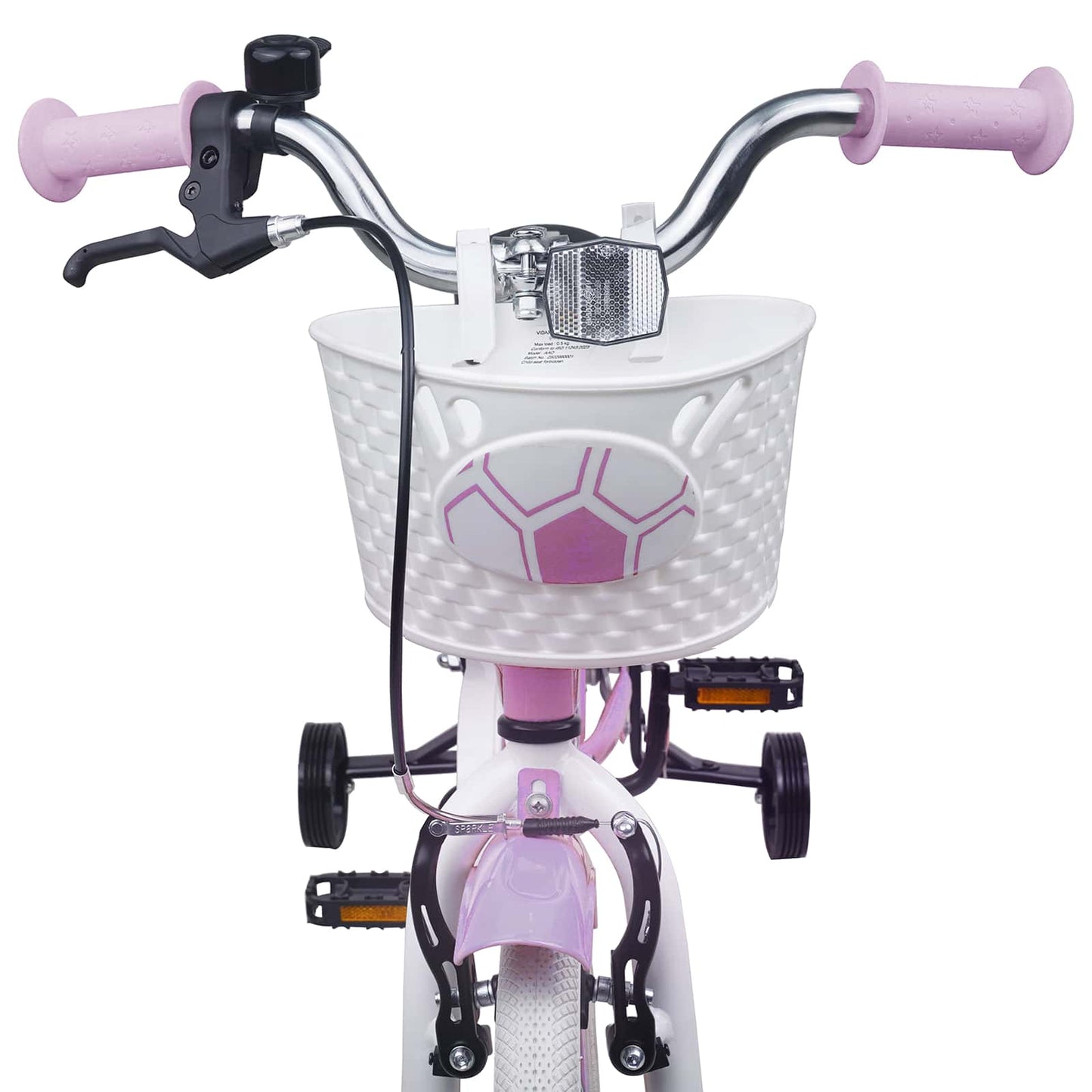 Kids Bike 14 Inches for 3-5 Years Old Purple