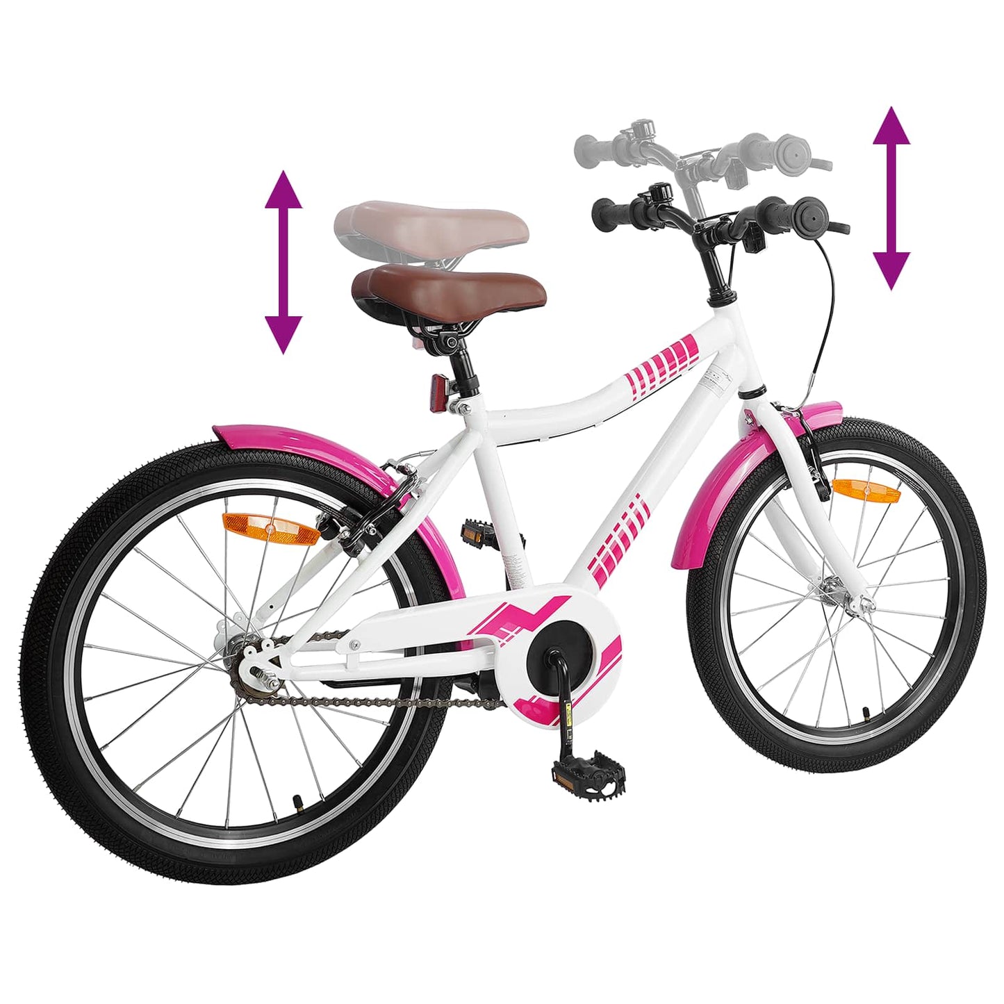 Kids Bike 24'' for 8-12 Years Old Pink
