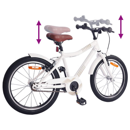 Kids Bike 20'' for 6-11 Years Old white