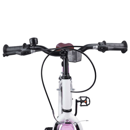 Kids Bike 20'' for 6-11 Years Old Light Pink