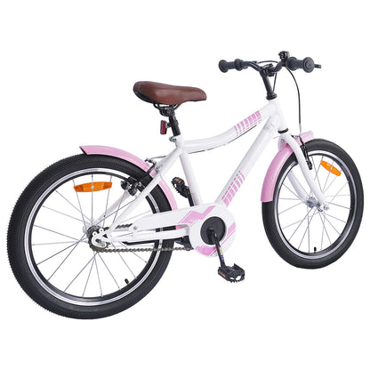 Kids Bike 20'' for 6-11 Years Old Light Pink