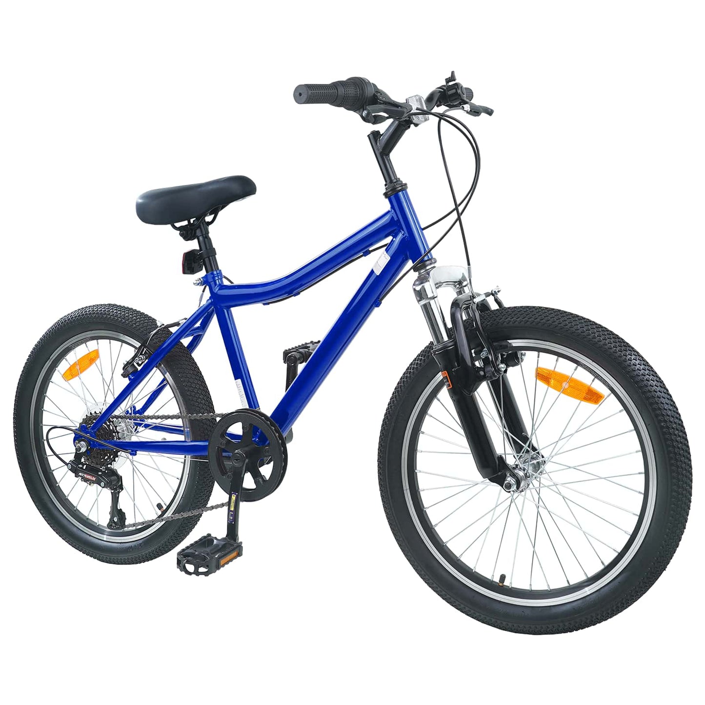 Kids Bike 20'' 6-Speed for 6-11 Years Old Dark Blue