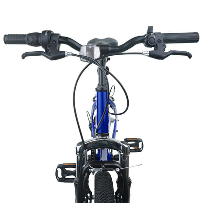 Kids Bike 24'' 6-Speed for 8-12 Years Old Dark Blue