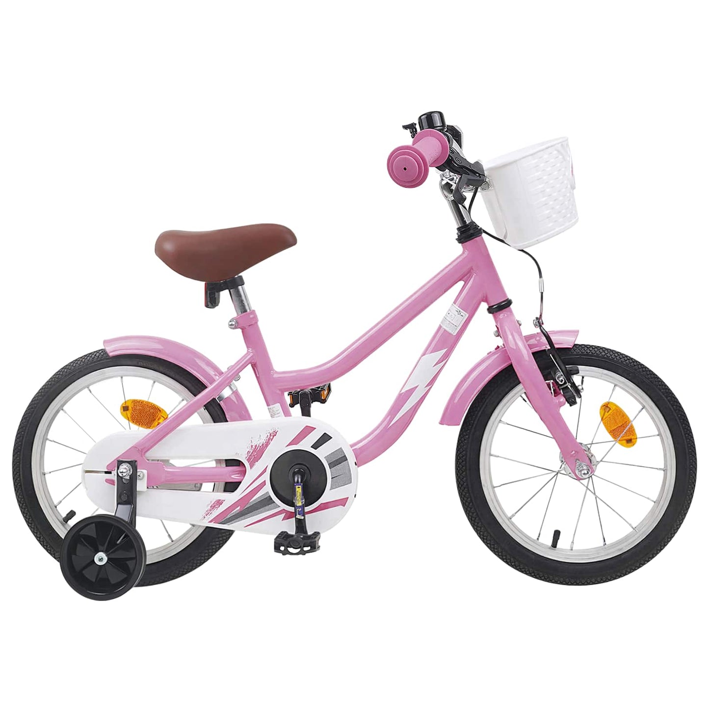 Kids Bike 14 Inches for 3-5 Years Old Light Pink