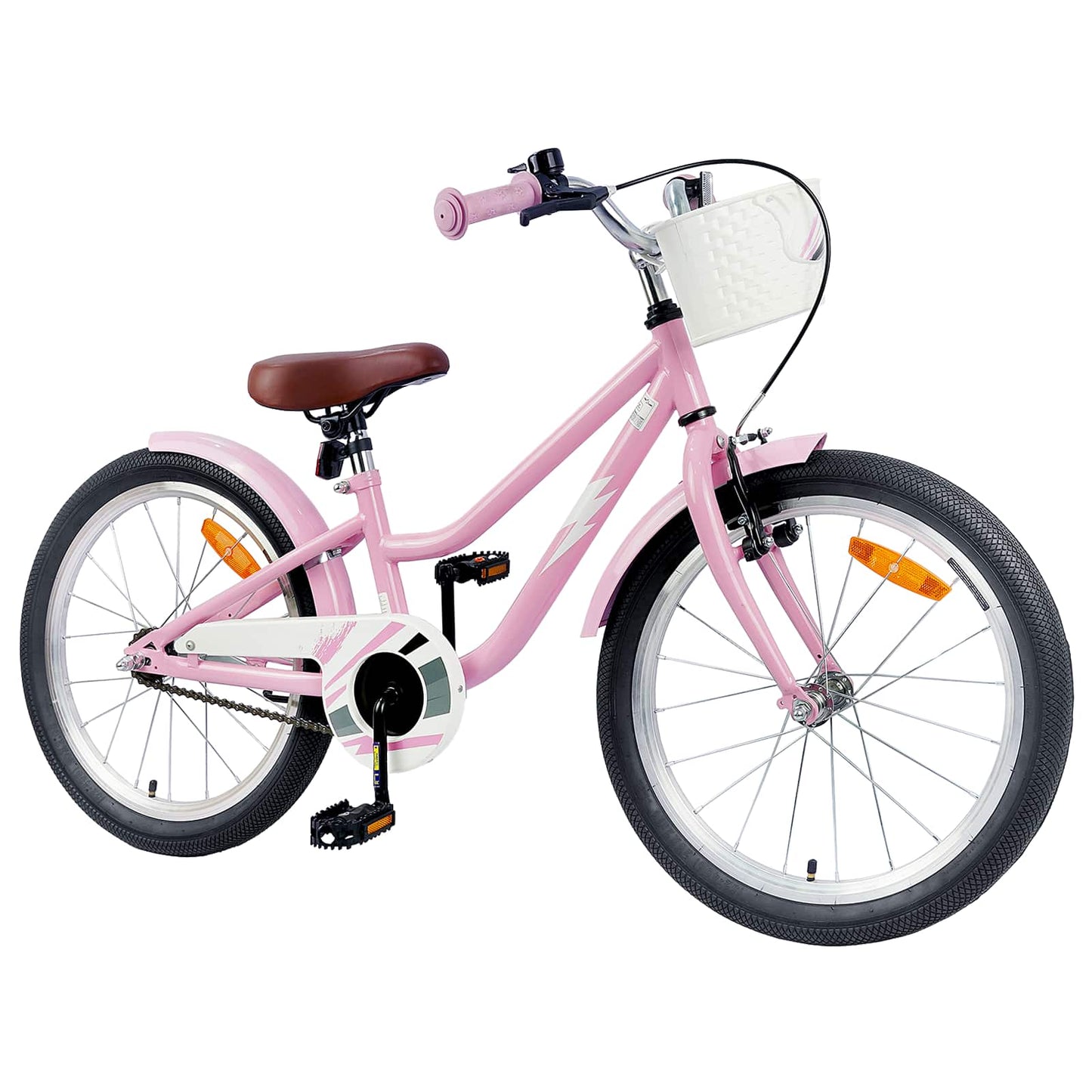 Kids Bike 18 Inches for 5-7 Years Old Light Pink