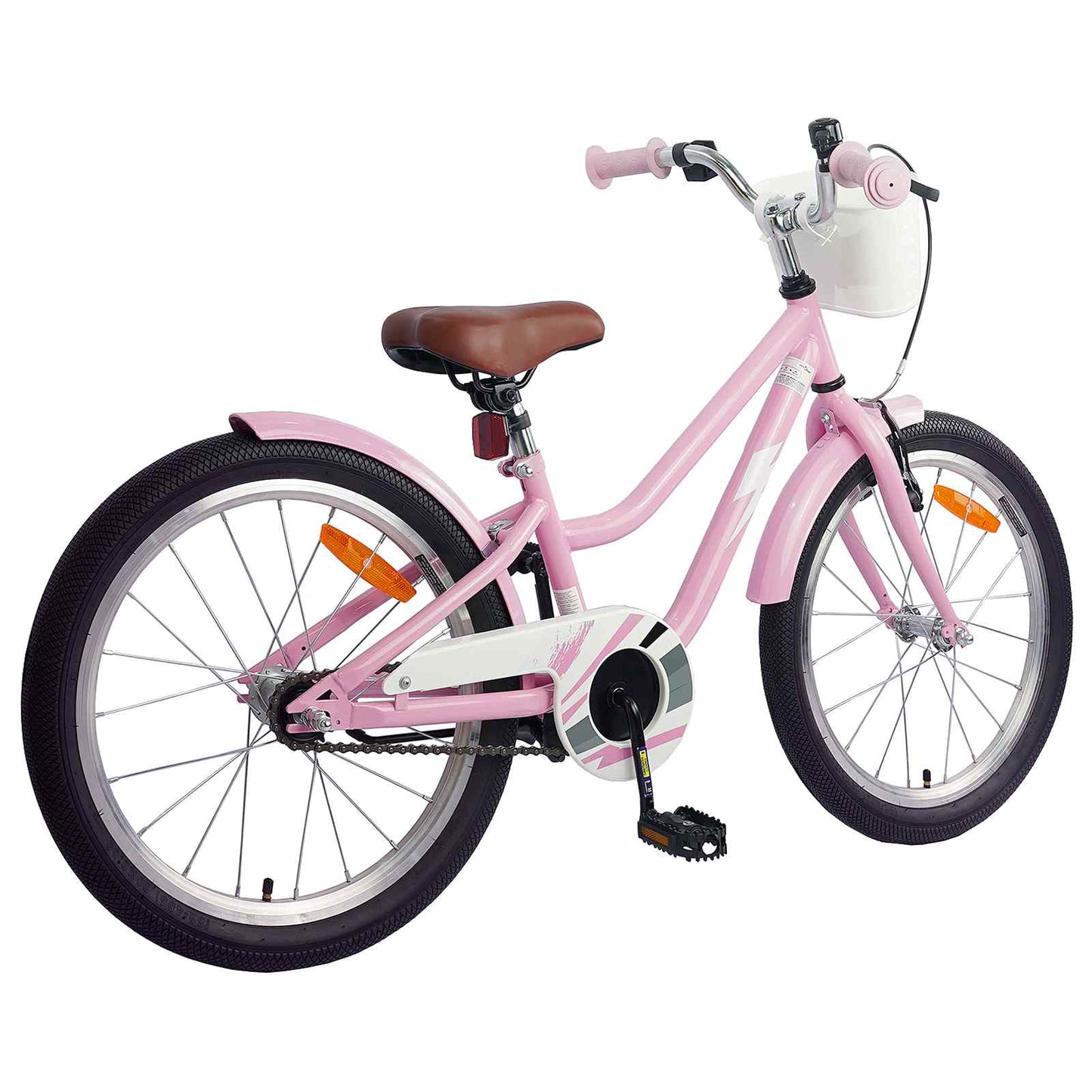 Kids Bike 18 Inches for 5-7 Years Old Light Pink