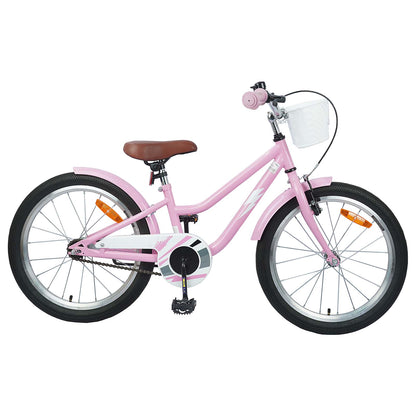 Kids Bike 18 Inches for 5-7 Years Old Light Pink