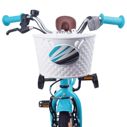 Kids Bike 14 Inches for 3-5 Years Old Light Blue